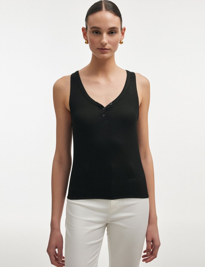 Anasa top black