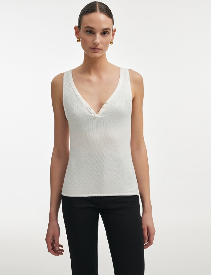 Anasa top white