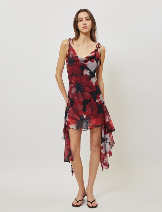 Anya dress flower print