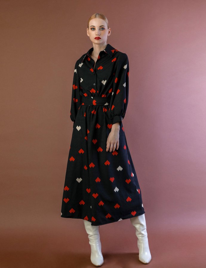 Arianna dress hearts