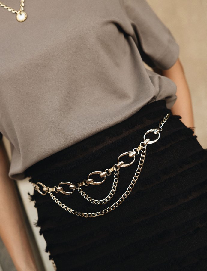 Aurora chain belt nickel