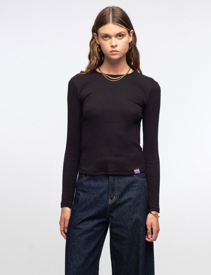 Basic top black