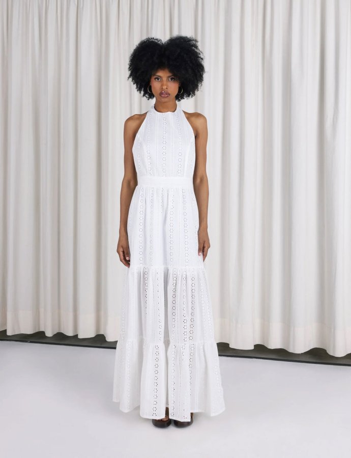 Opaline backless dress