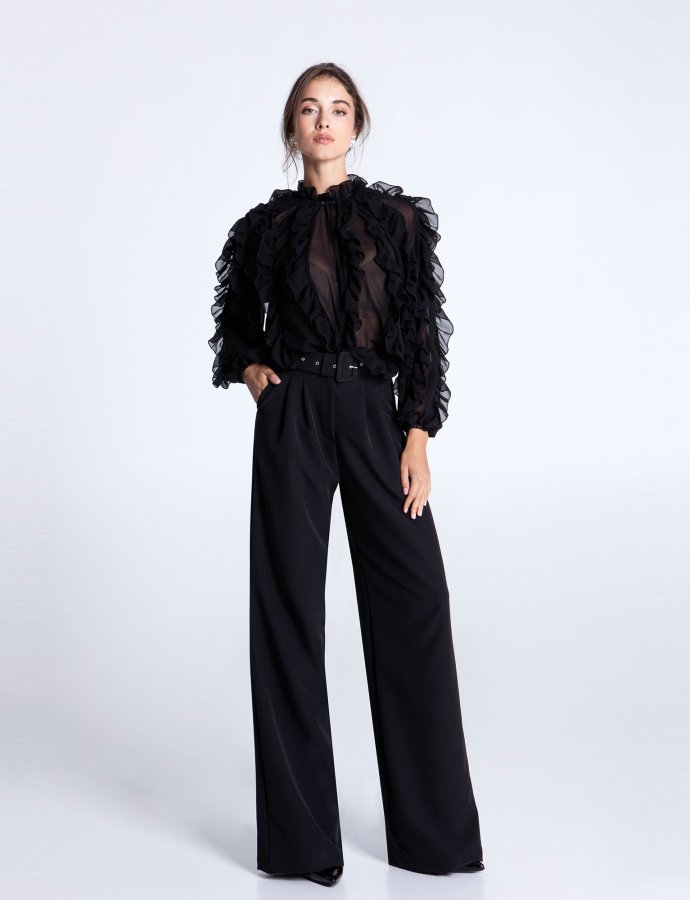Black swan high waisted pants