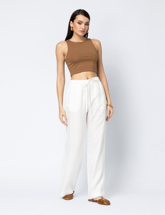 Camille pants off white