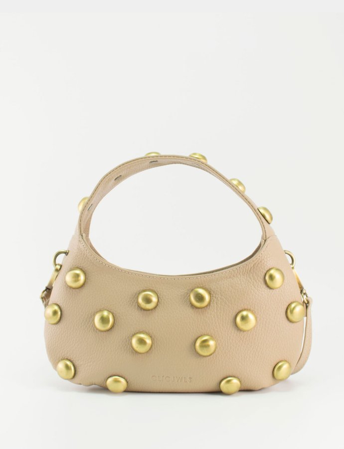 Candy mini bag studs mocha dolaro
