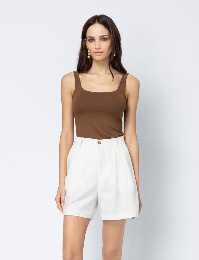 Chiara  top brown