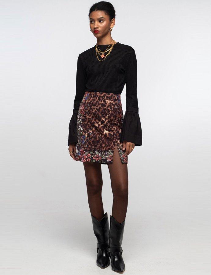 Clematis mini skirt