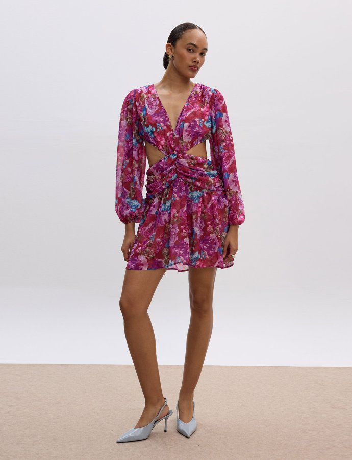 Cosmopolitan mini cut out dress