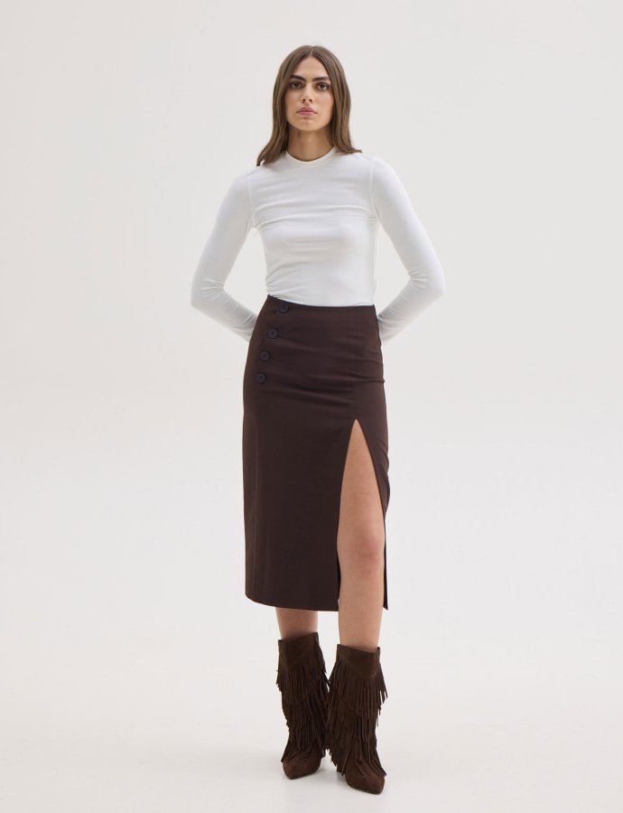 Cynthia skirt brown