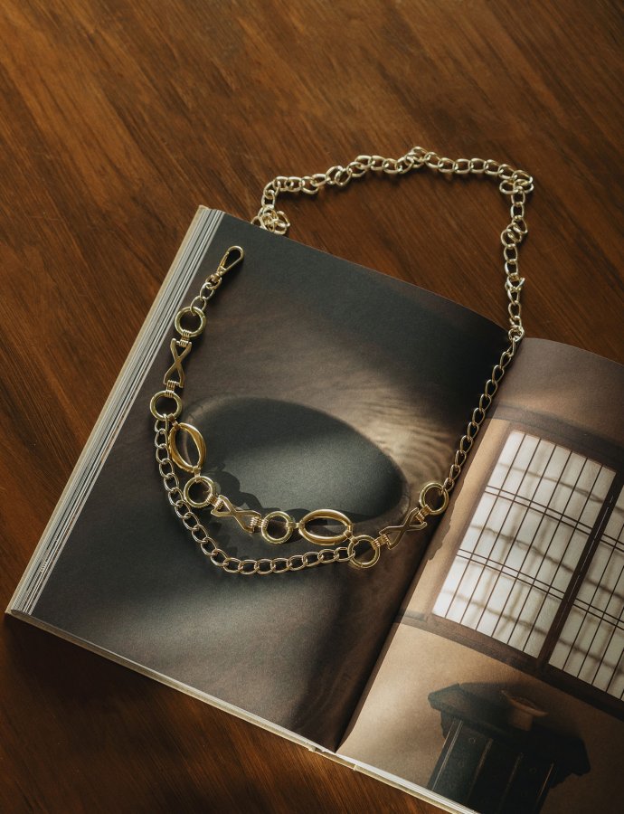 Dancing with myself belt gold