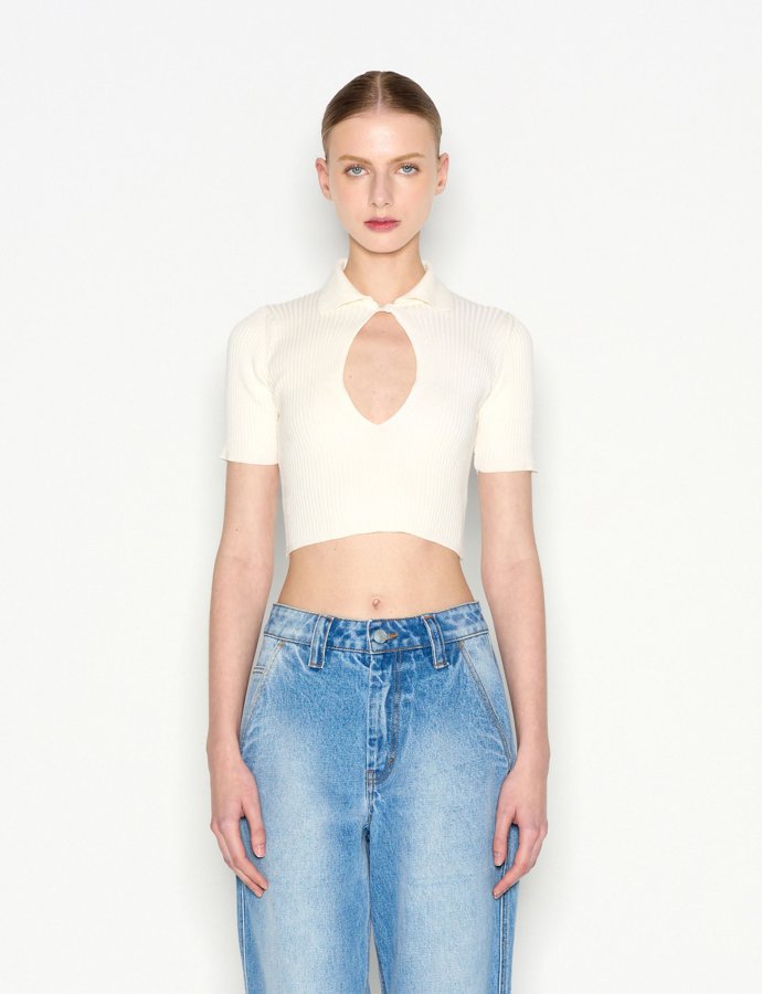 Daylight knitted top ecru
