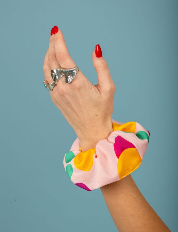 Diego scrunchie pink