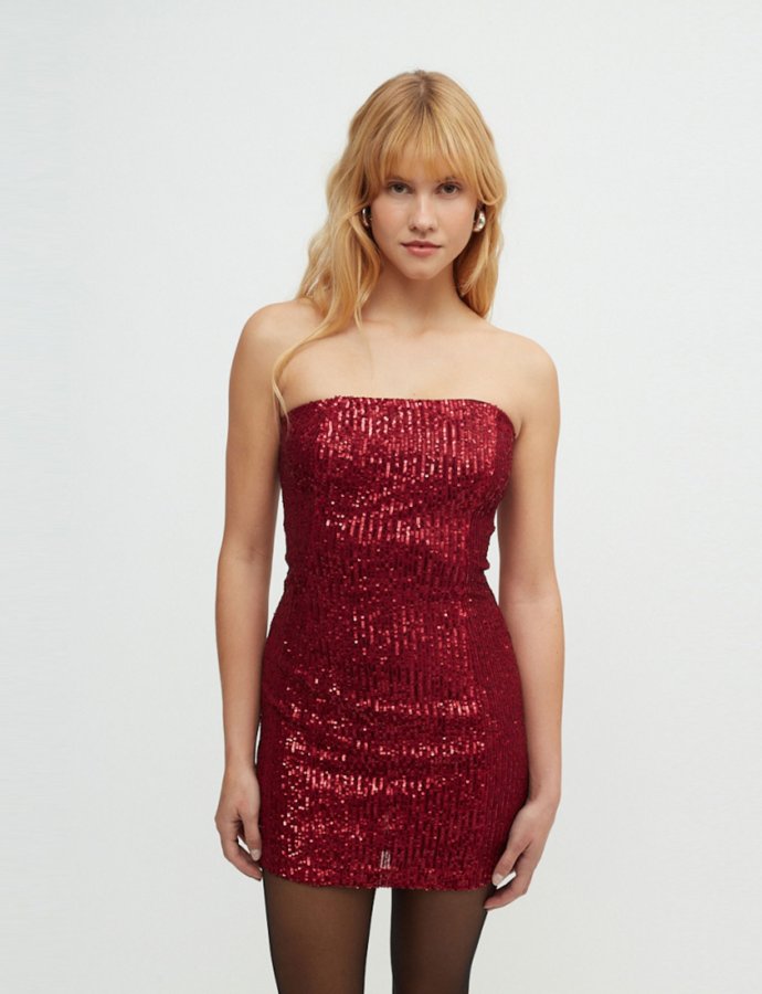 Dirty martiny dress red wine