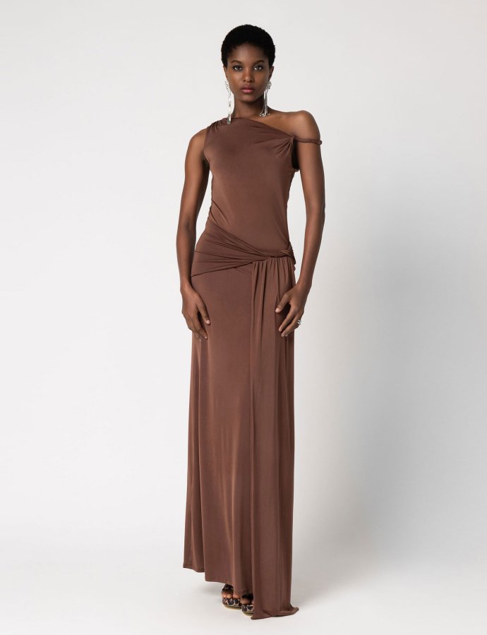 Dorothea dress brown