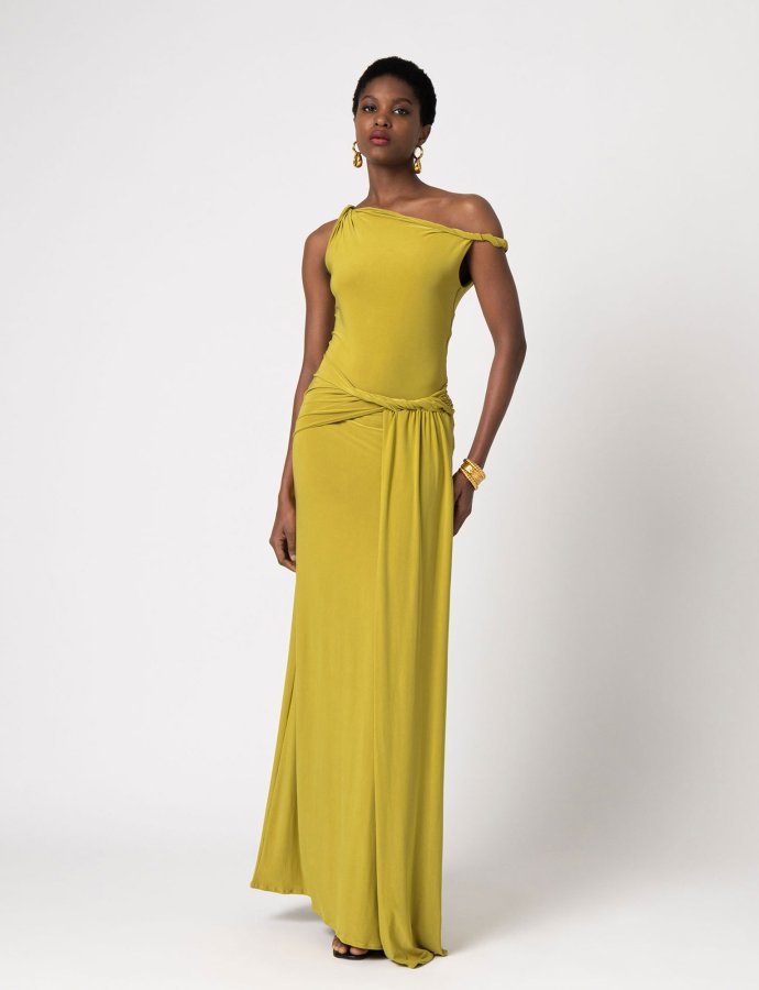 Dorothea dress lime