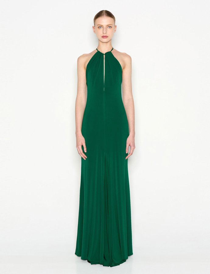 Earth  long dress green