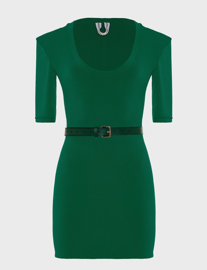 Earth  mini dress green