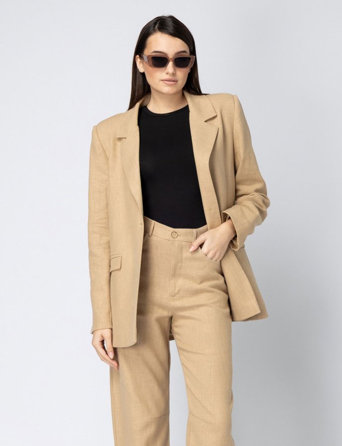 Elise blazer beige