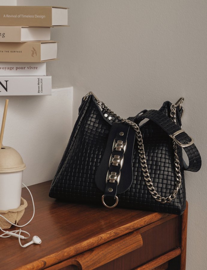 Emmalene bag black-nickel