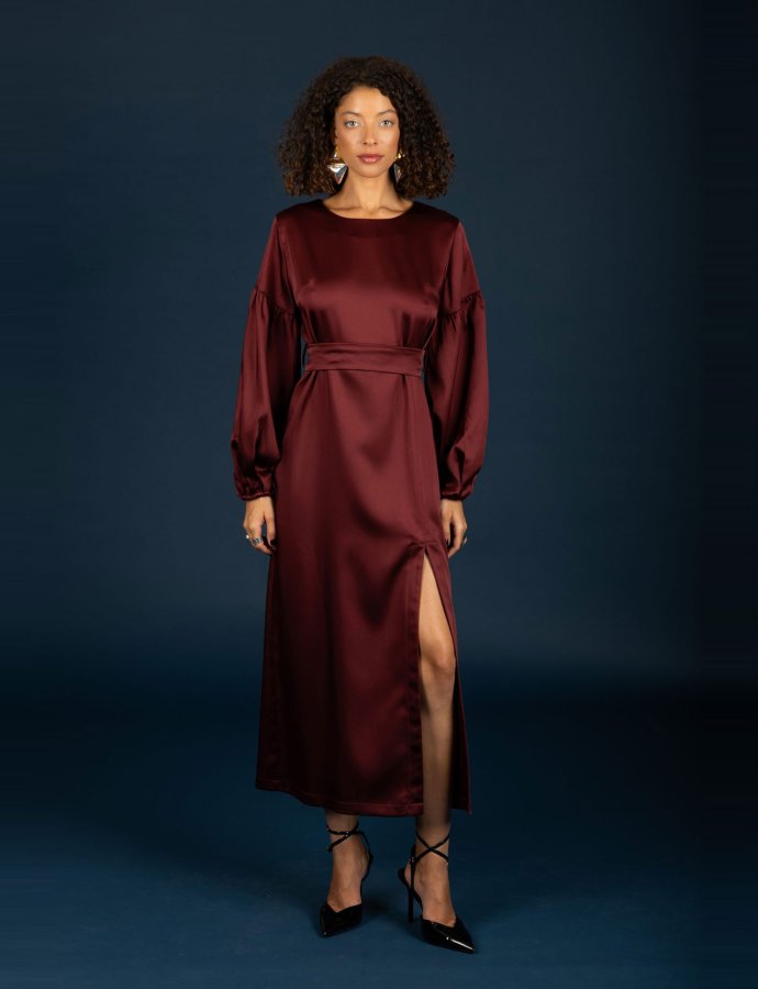 Ericka dress bordeaux