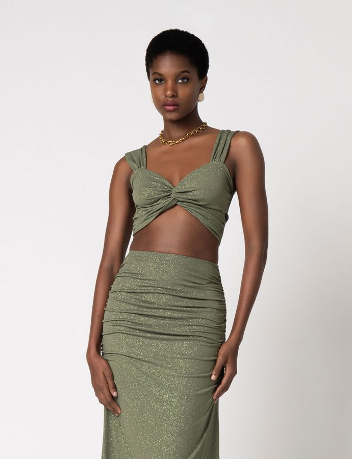 Esme top olive
