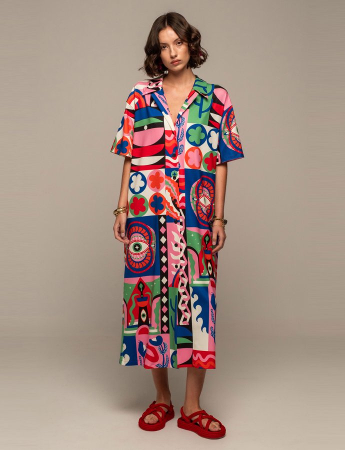 Euphoria shirt dress