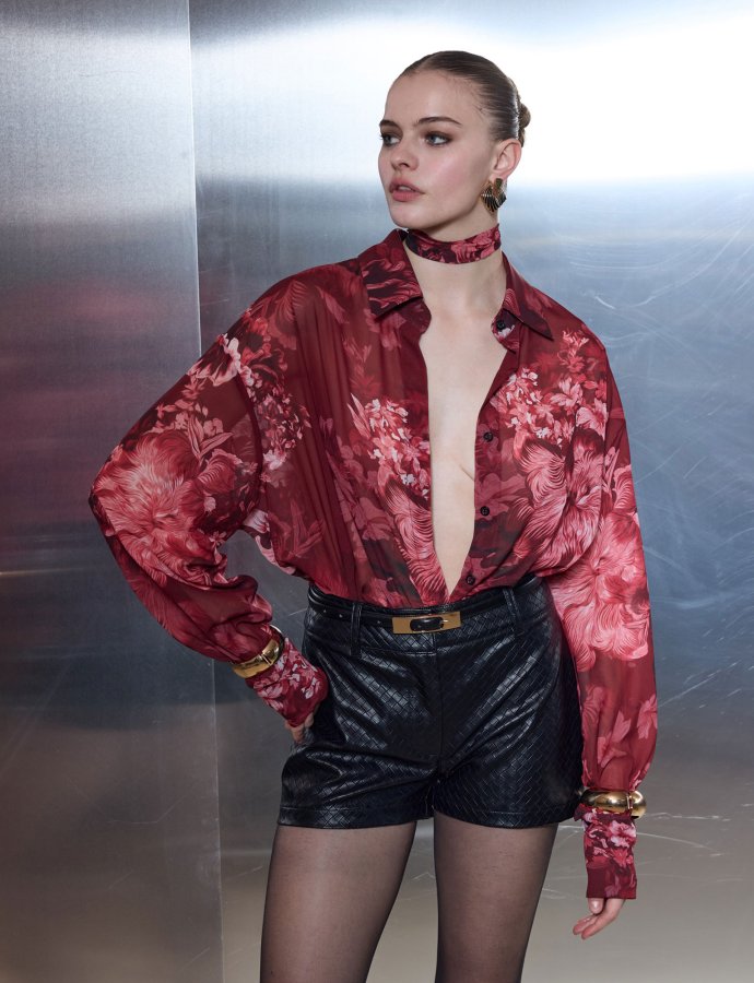 Festive  oversized shirt