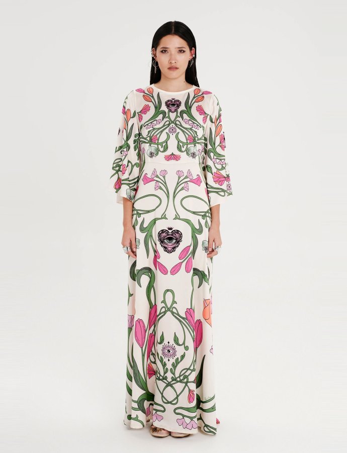 Fleur silky dress