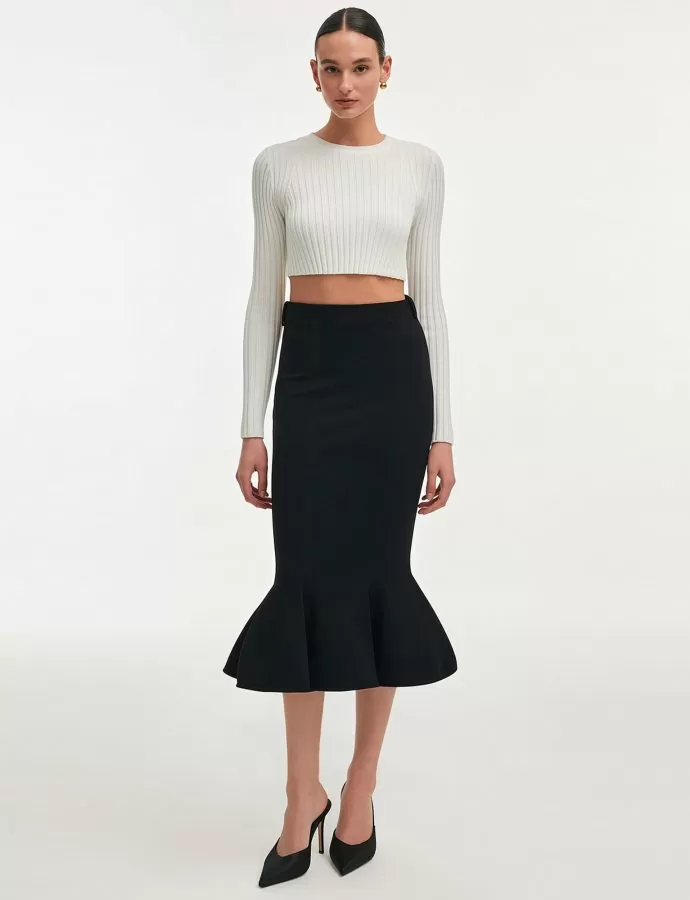 Fleur skirt black