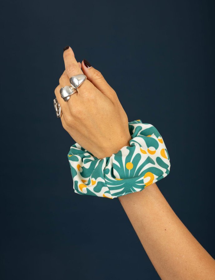 Fuller scrunchie green