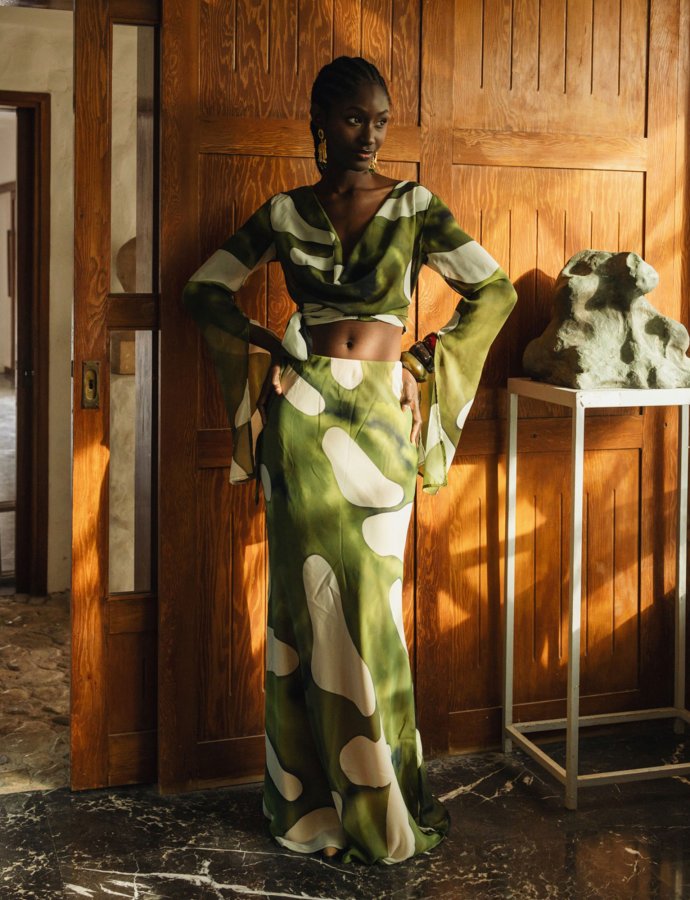 Galatia maxi skirt