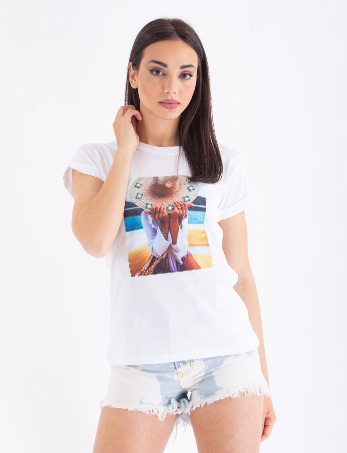Sun hat t-shirt