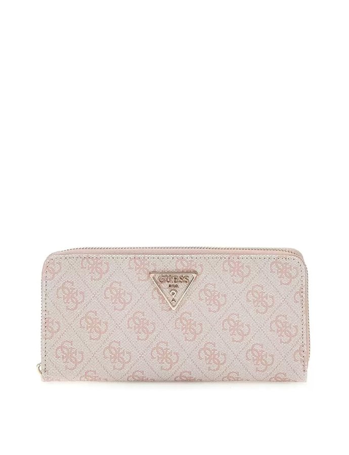 Laurel maxi wallet dusty rose logo