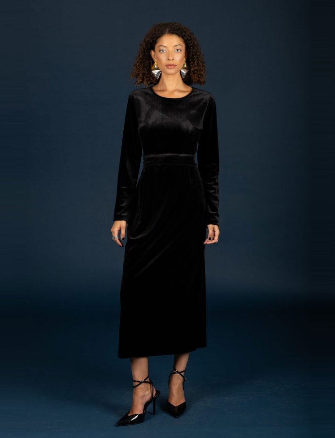 Hermione dress black