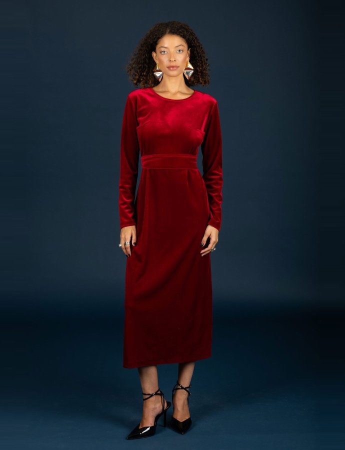 Hermione dress red
