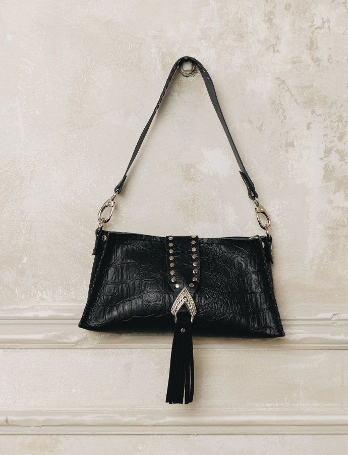 I am love bag black nickel