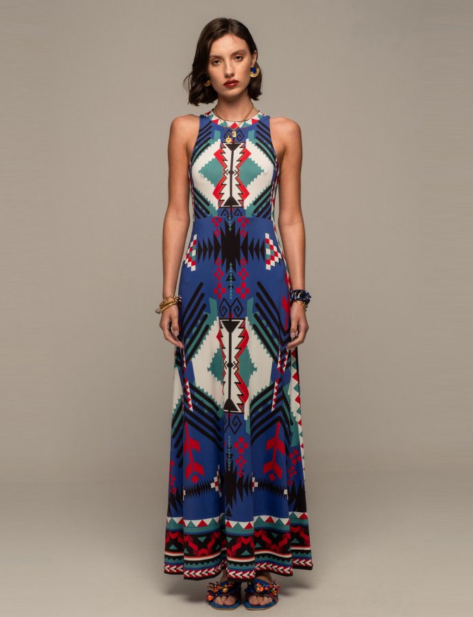 Immersion long dress