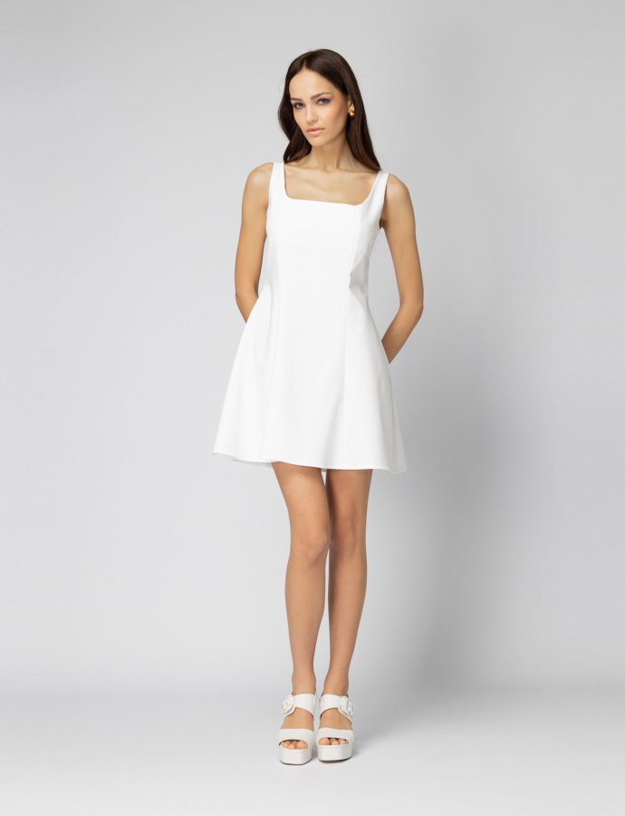 Iris dress ecru
