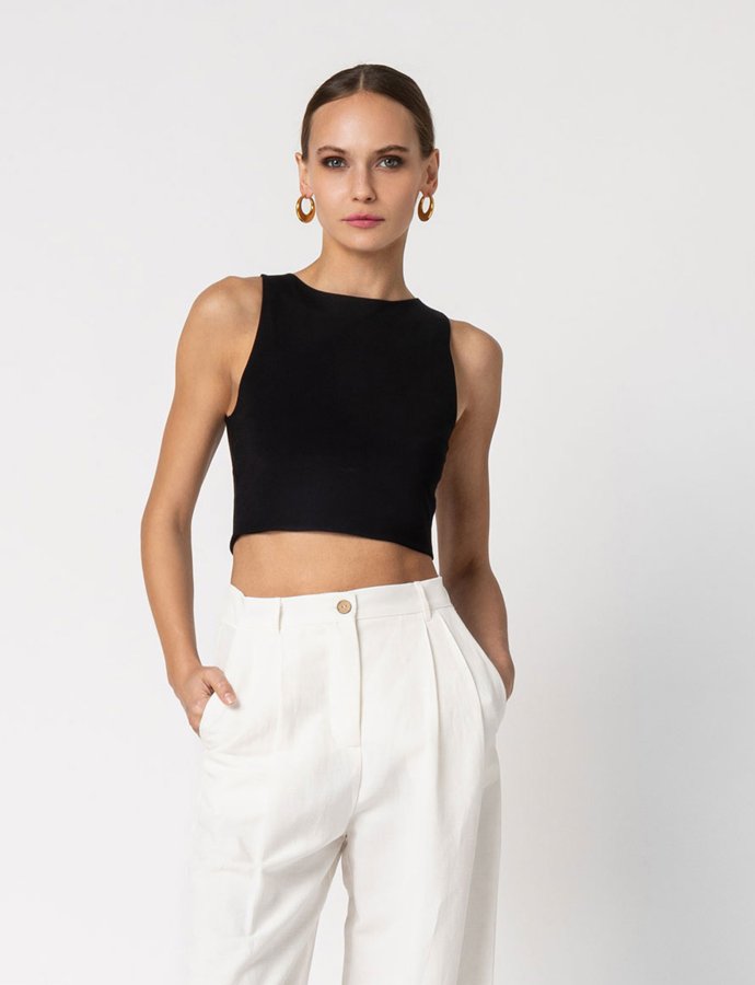 Isabel top black