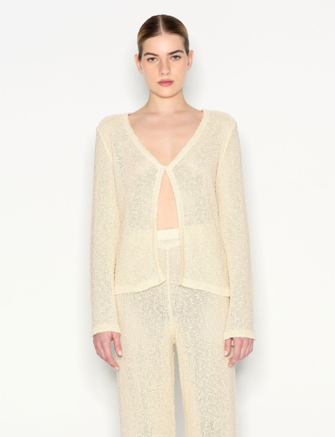 Jetsetter cardigan beige