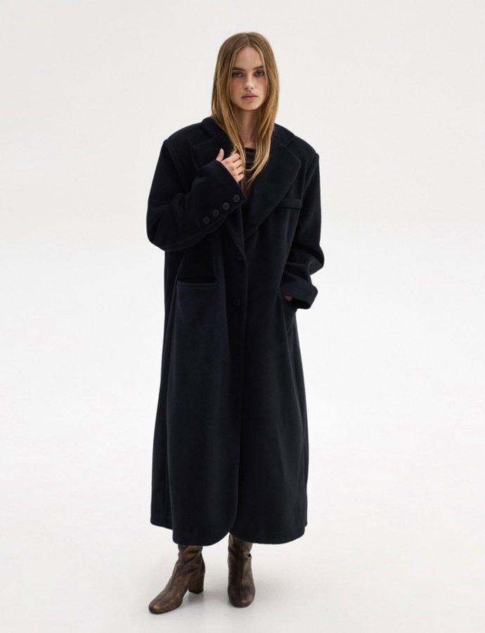 Kathie coat black