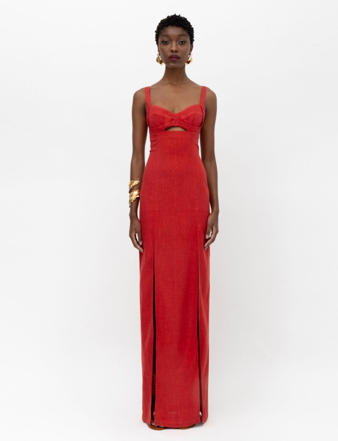 Kora passion dress red