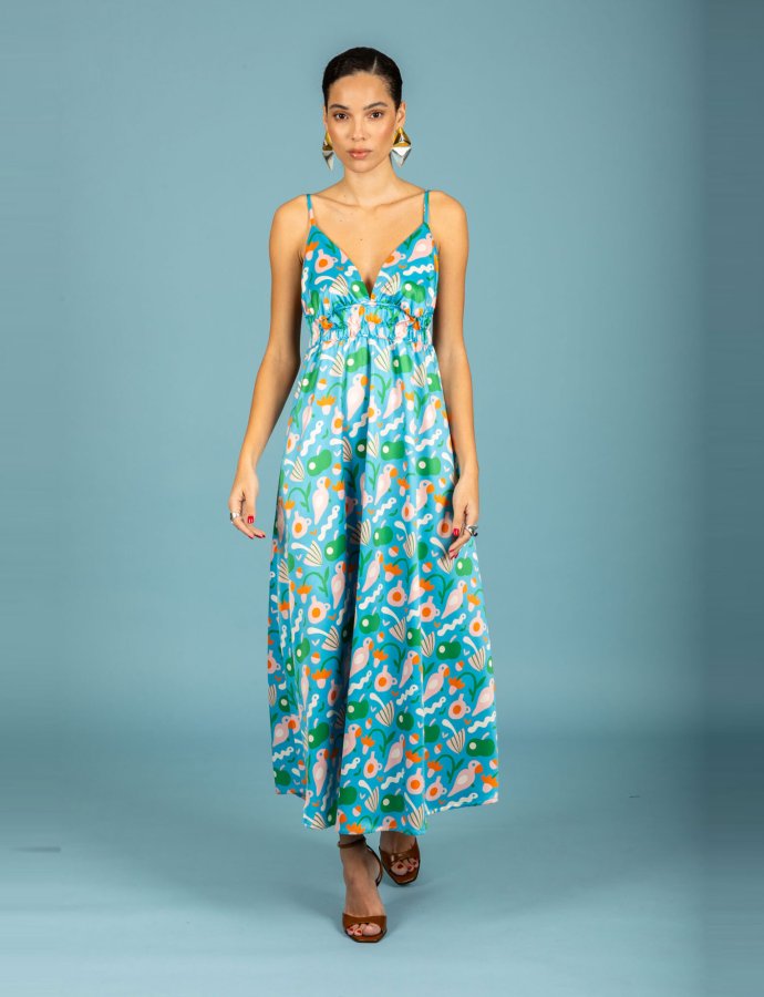 Kymo satin dress