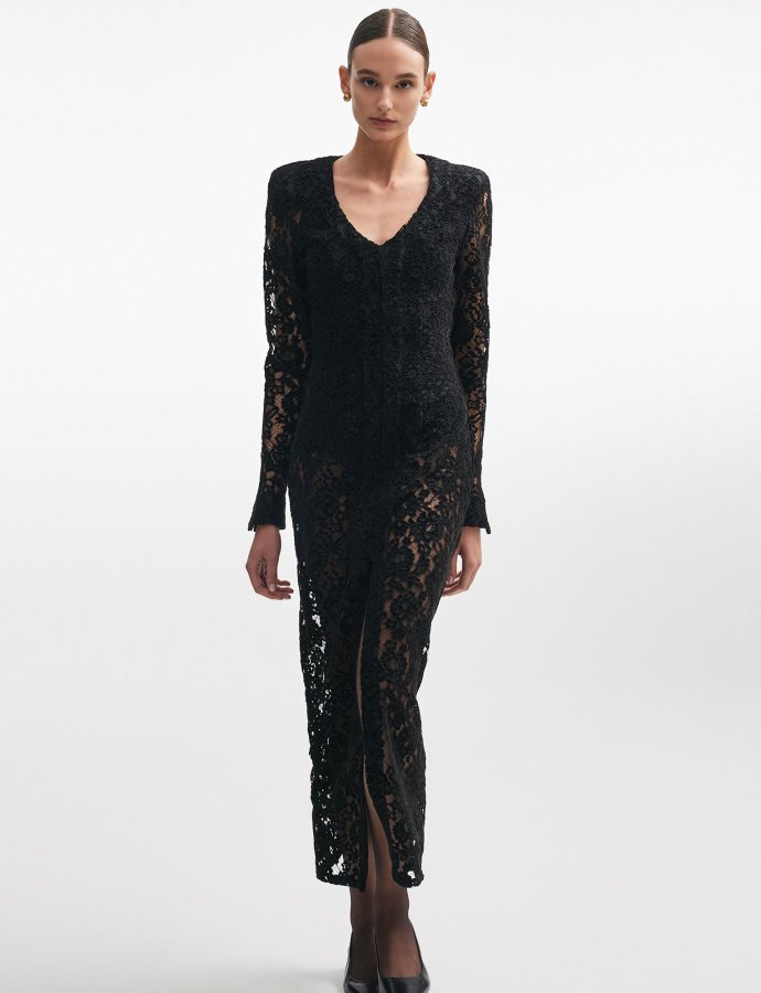 Lacer maxi dress black