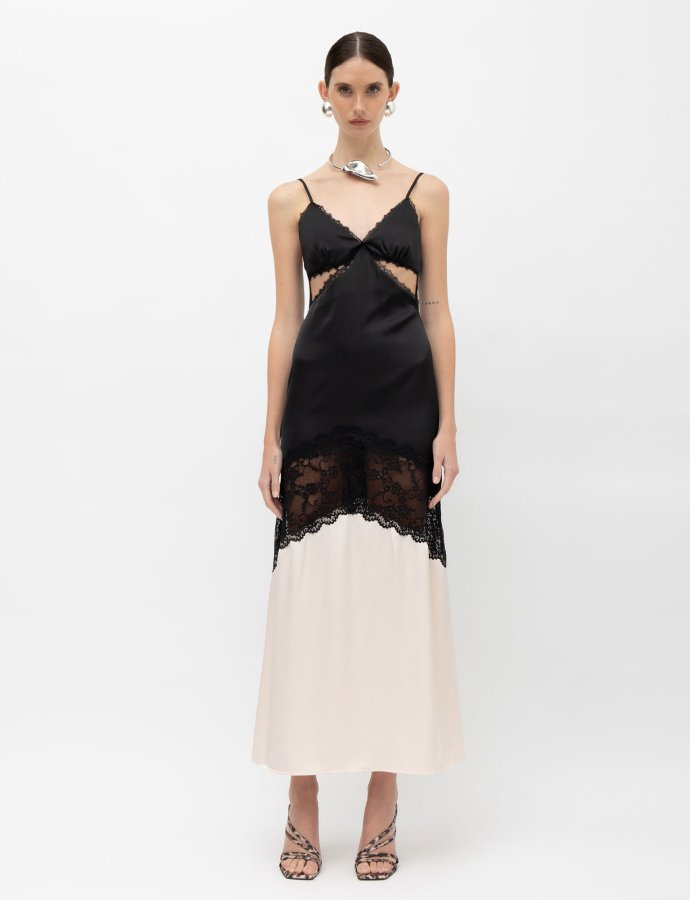 Lalibela dress b&w