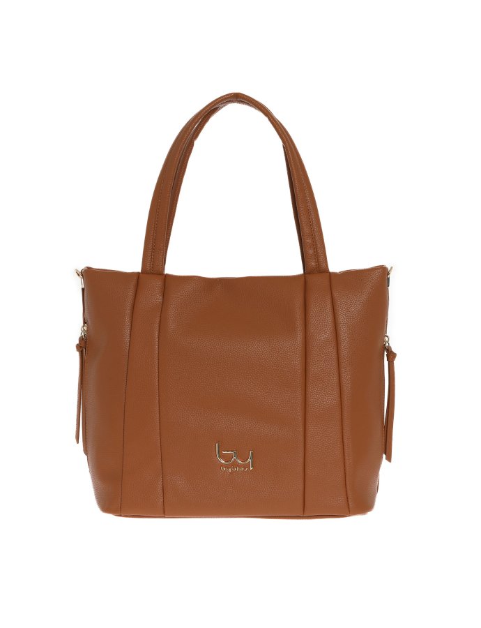 Libra shopper bag tan