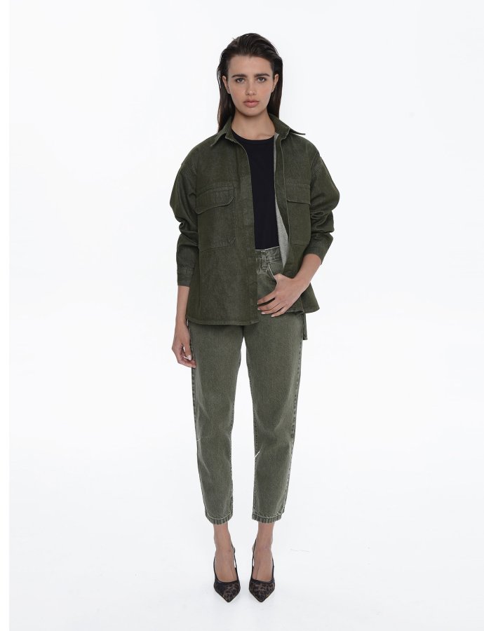 Lima denim pants khaki