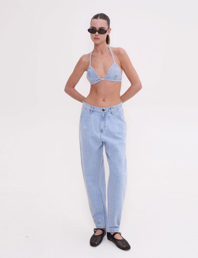 Lima denim pants light blue