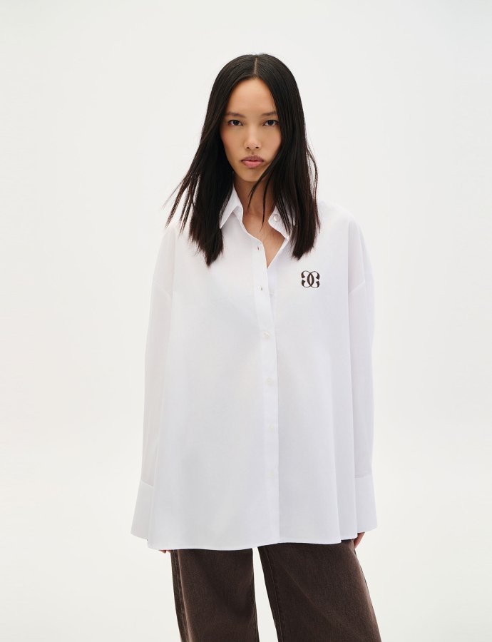 Logo shirt white